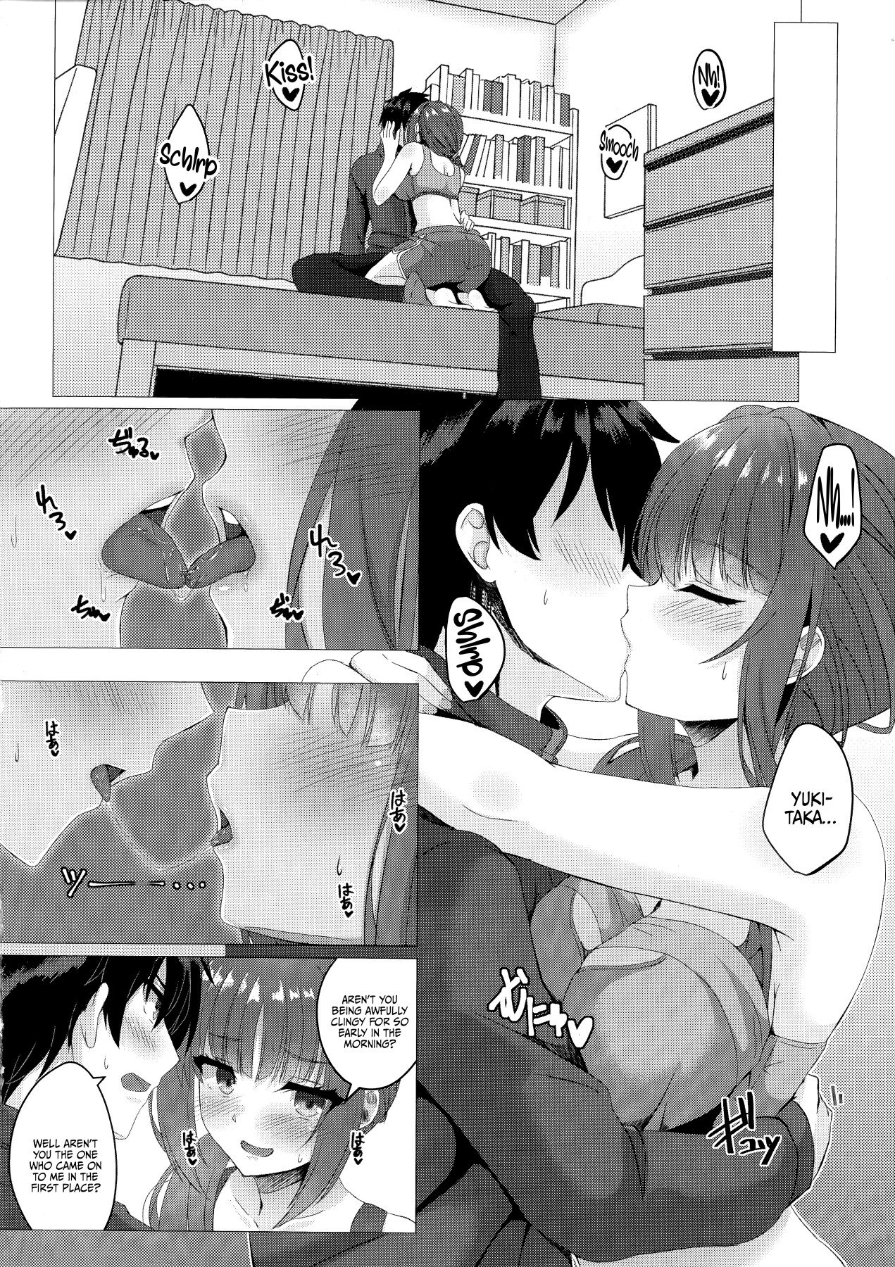 Hentai Manga Comic-Early Morning Sex With Ririko-chan-Read-7